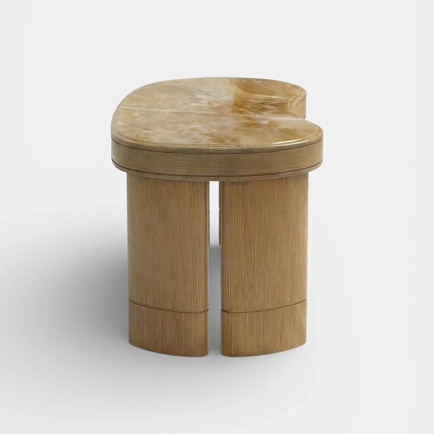 Nicola Oak And Honey Onyx Desk