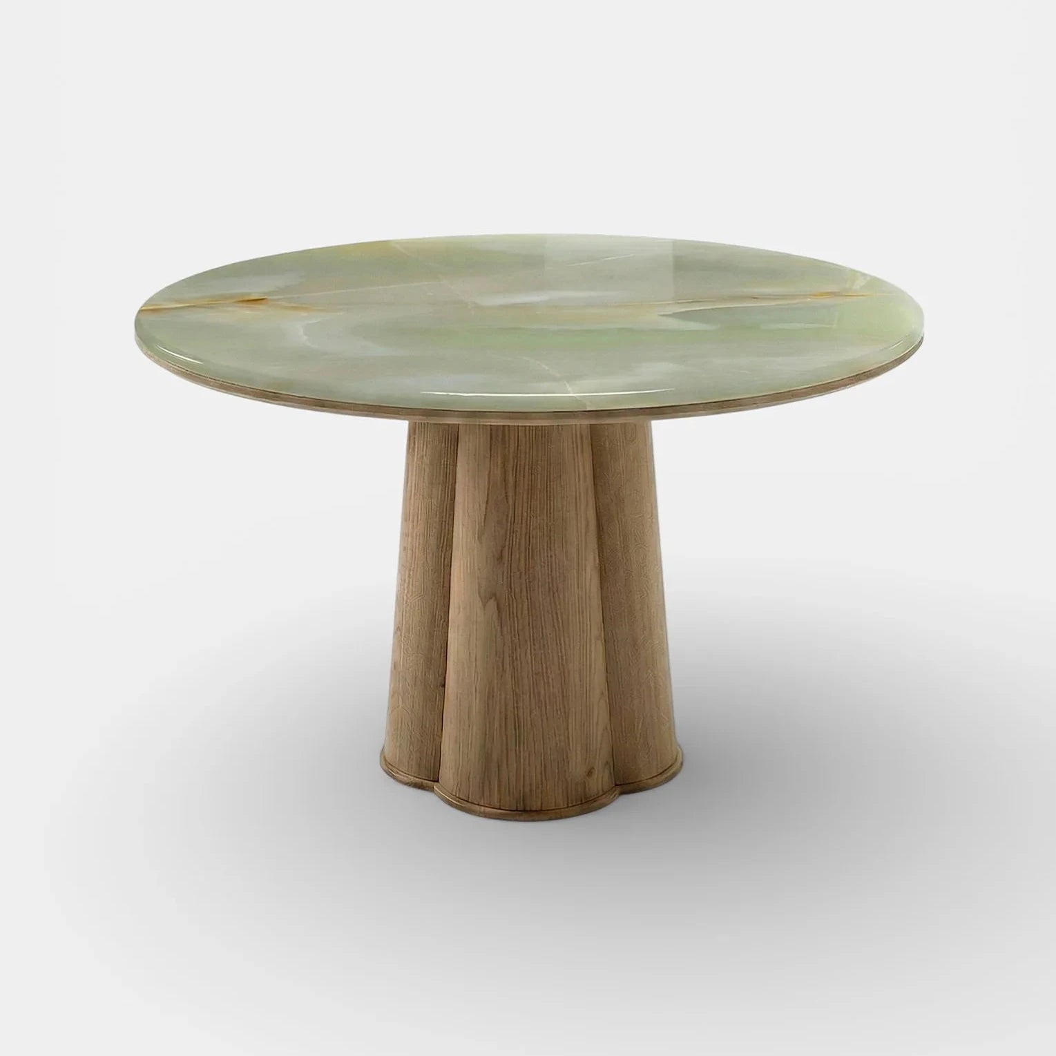 Poli Oak And Green Onyx