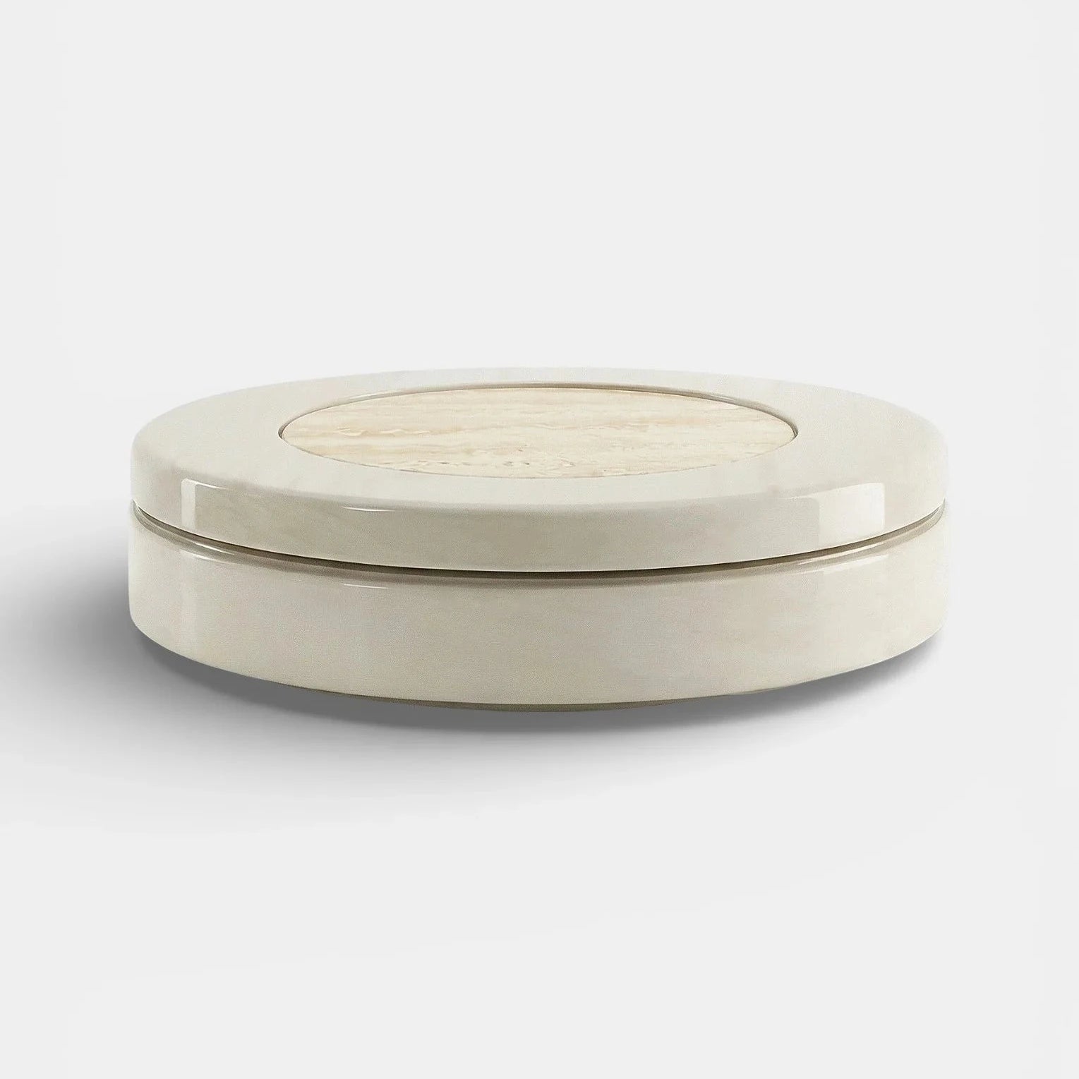Yoyo Off-White And Travertine