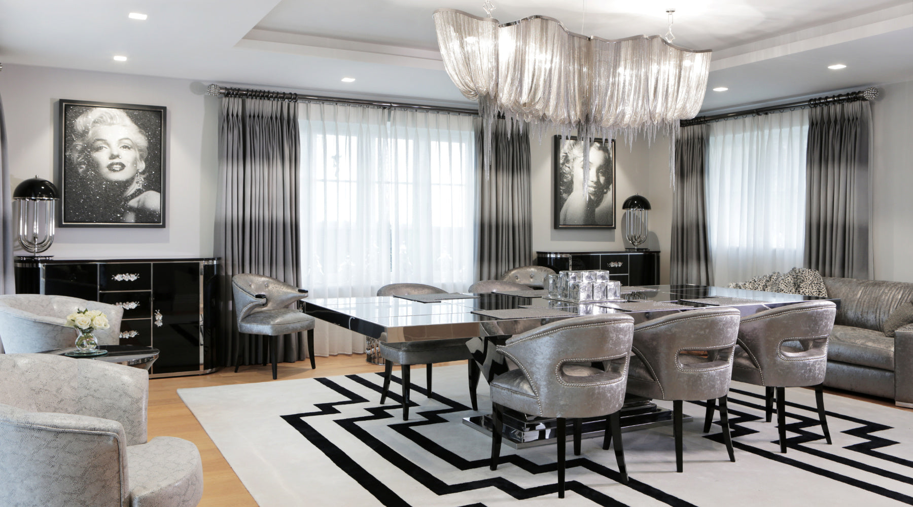 Harbury Country House - Our art-deco rock n’ roll chic dining room has been shortlisted!