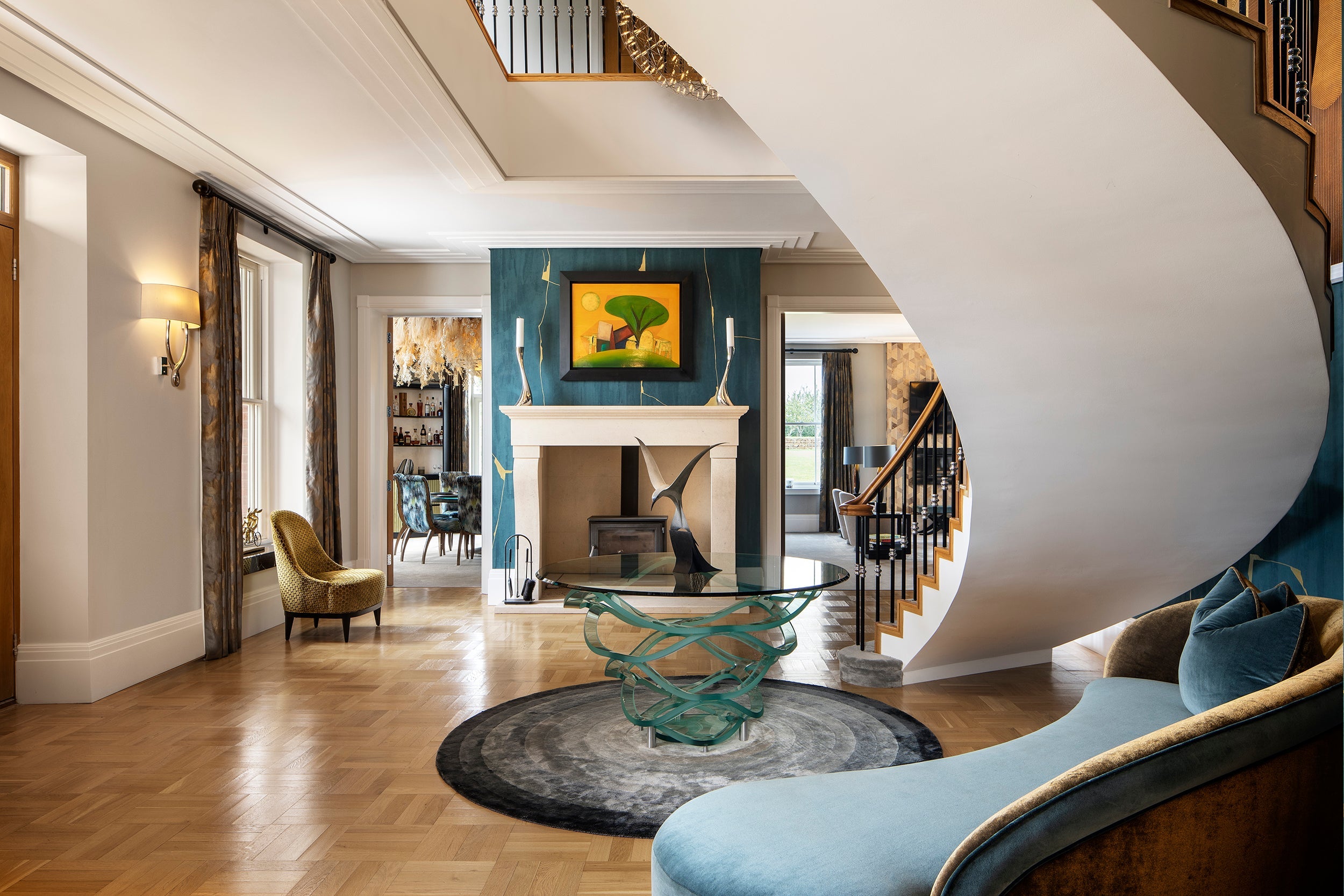 Peter Staunton Design interior showcasing the Raw Luxury Refined Design philosophy