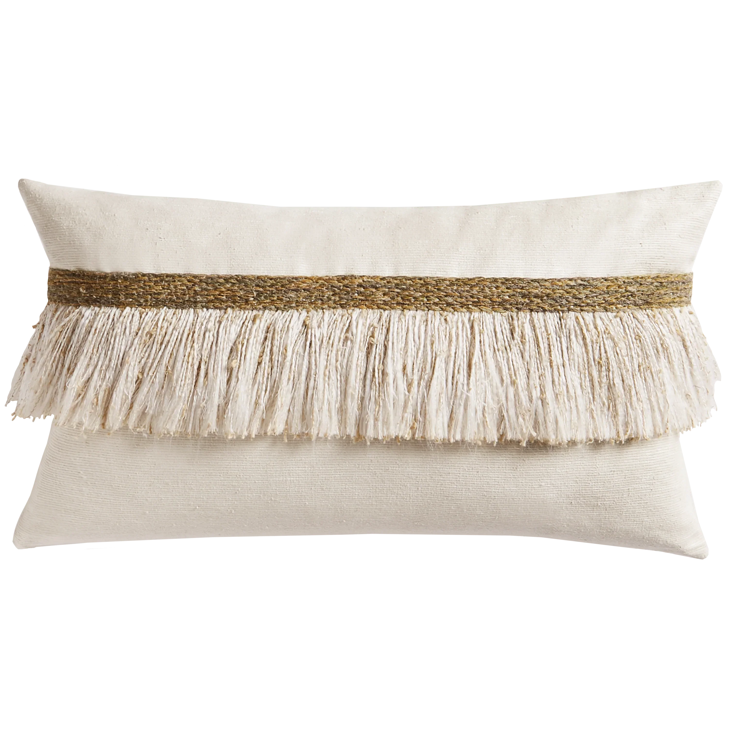 The Jungle Silk Cushion – Coconut: Natural Luxury in Every Detail