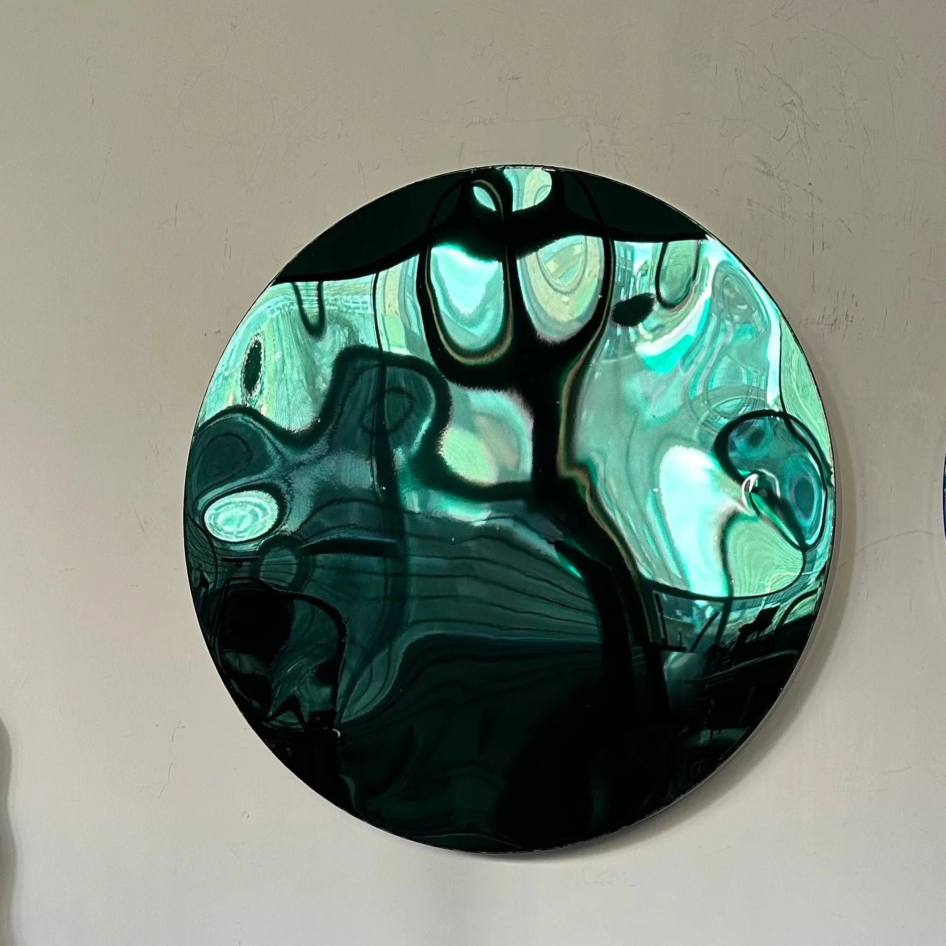 Emerald Dot Mirror