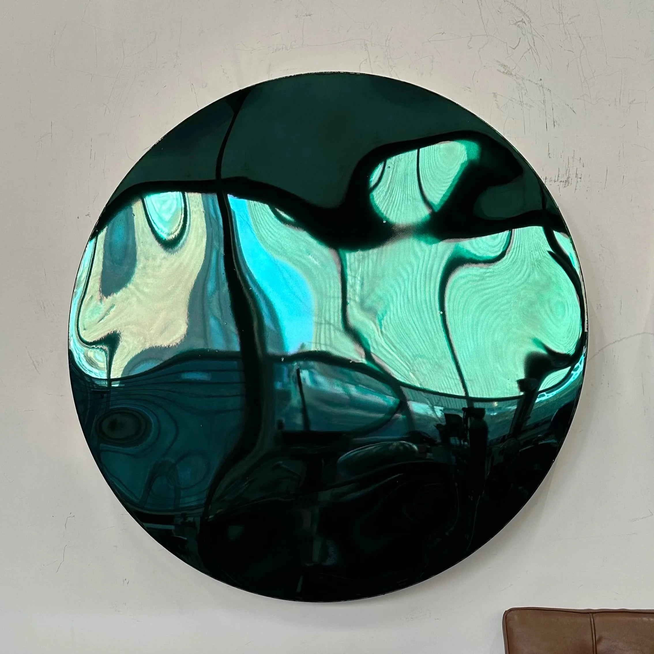 Emerald Dot Mirror
