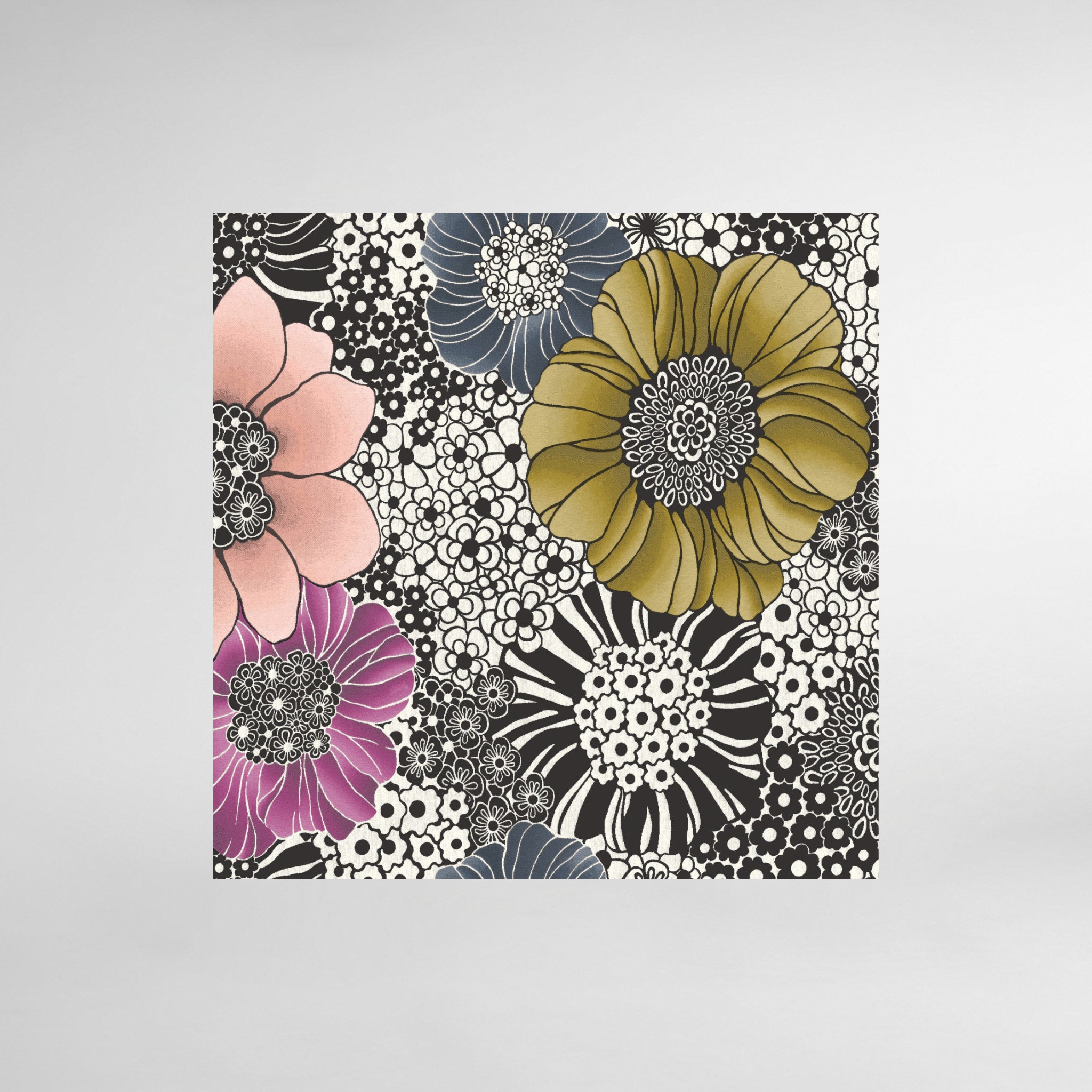 Anemones Luxury Designer Wallpaper by Missoni