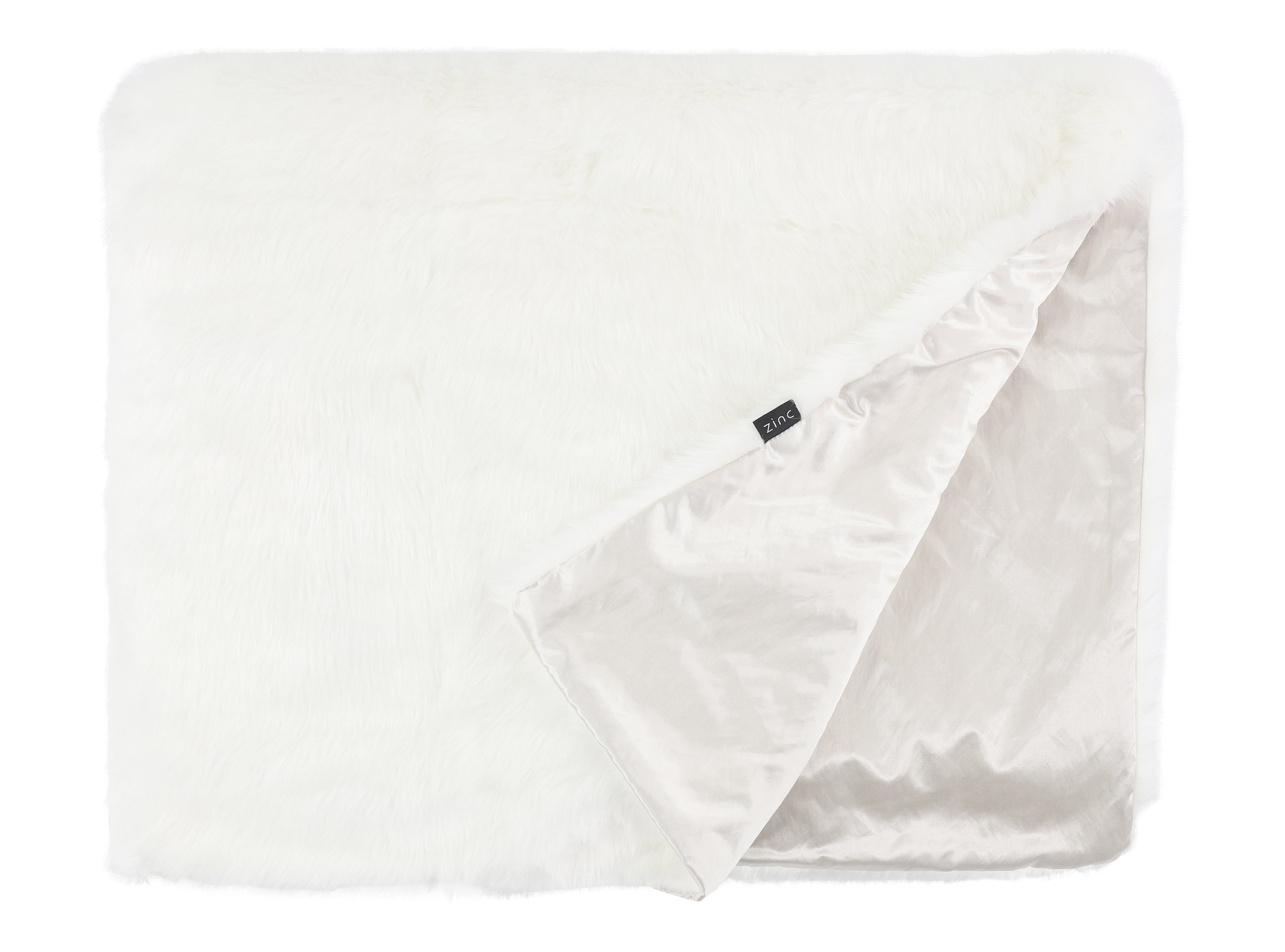 Arctic Fox Faux Fur Luxury Throw