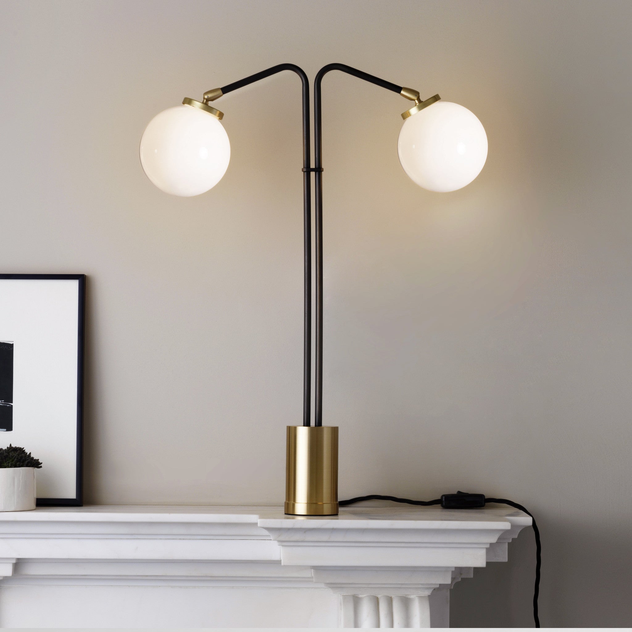 Array Twin Luxury Designer Table Lamp