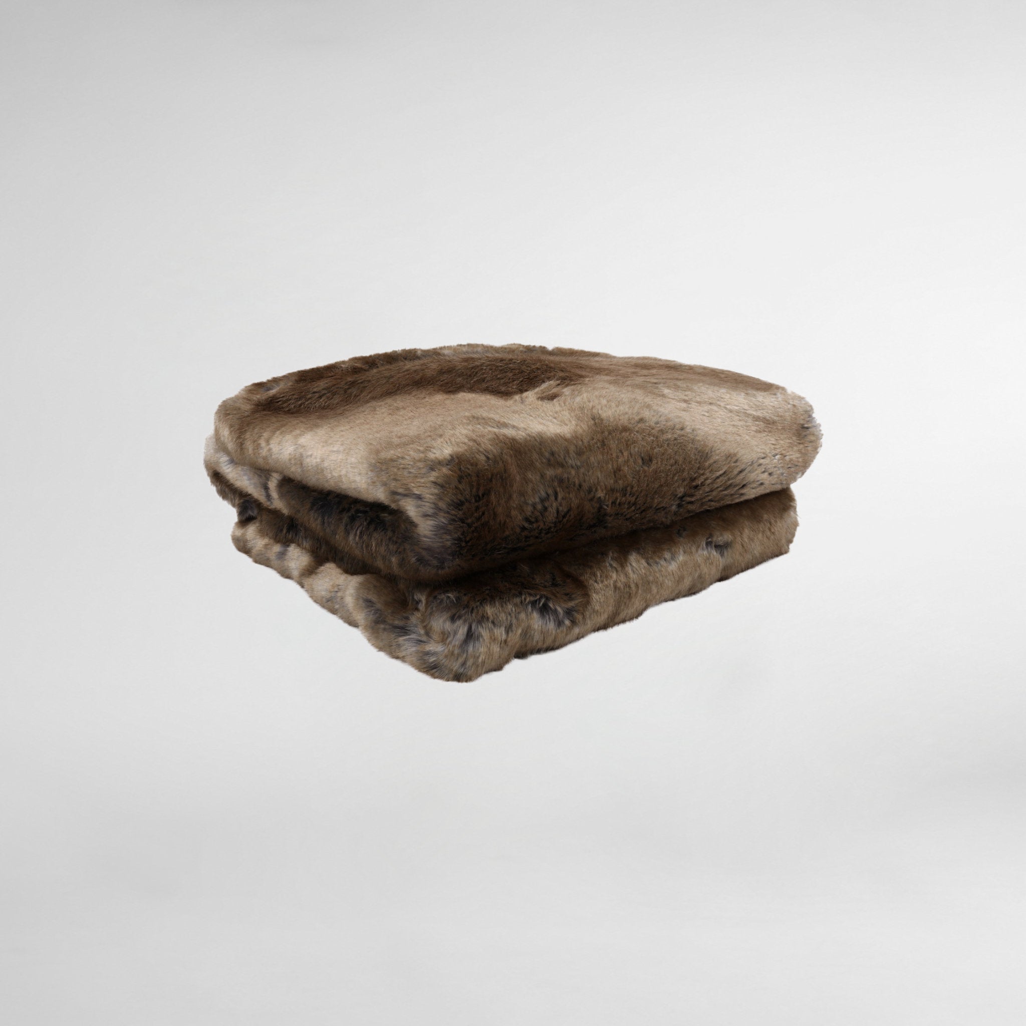 Blue Fox Faux Fur Luxury Throw