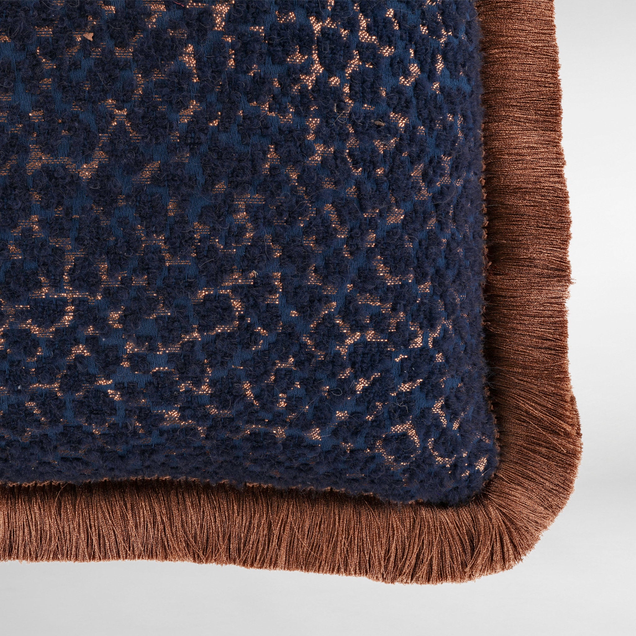 Lulu Luxury Designer Cushion Indigo Sky - Temperley London