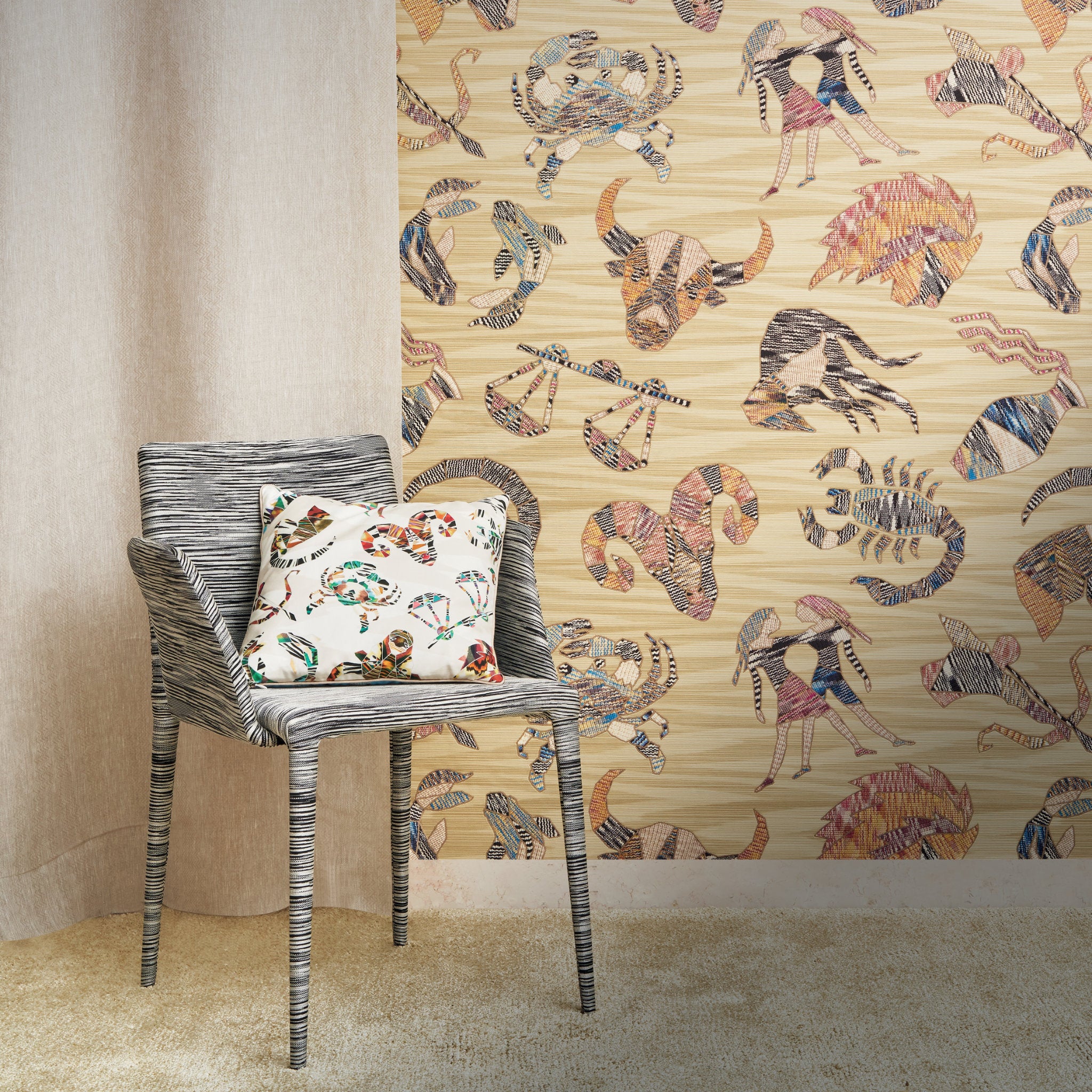 Constellations Wallpaper by Missoni