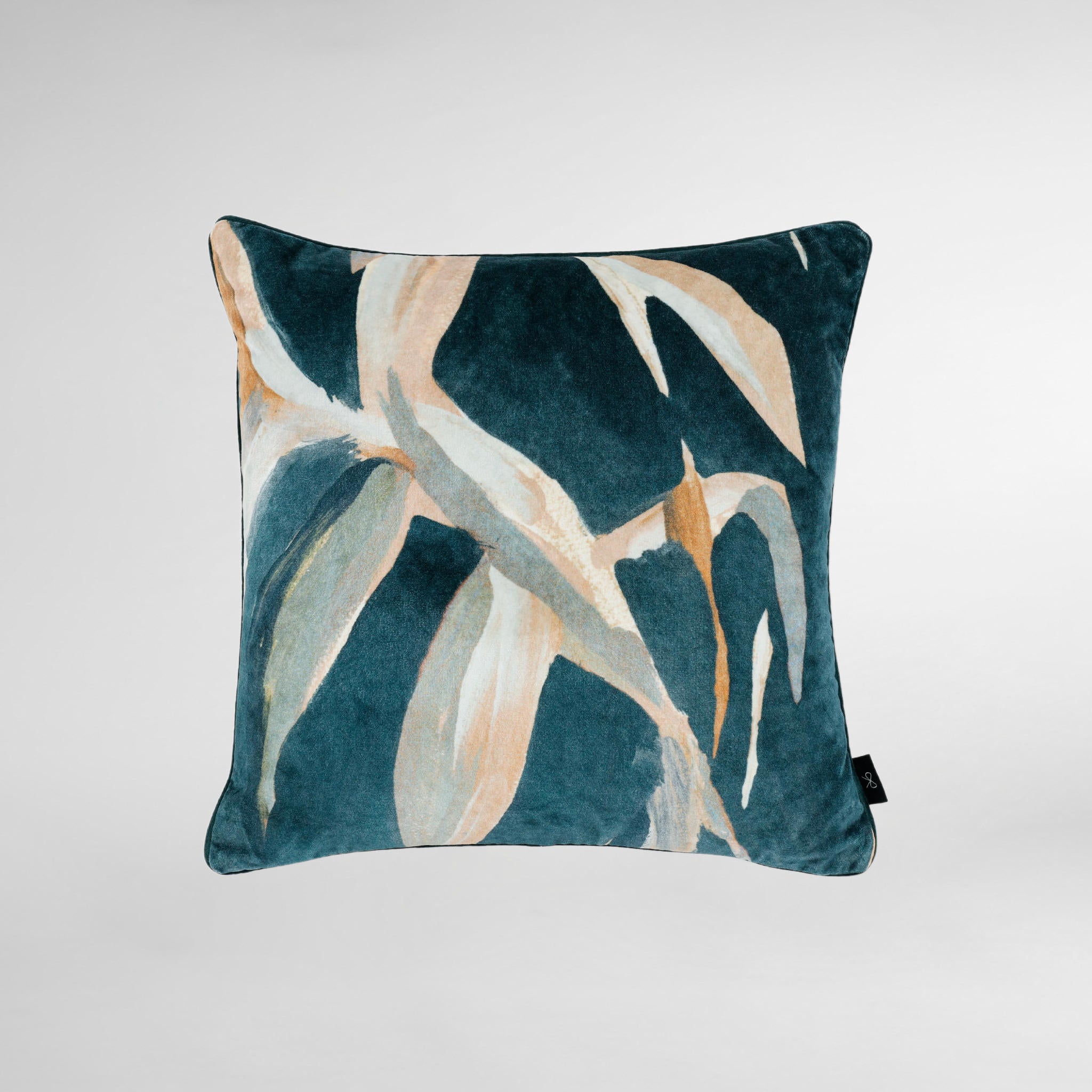 Makona Teal Luxury Designer Cushion