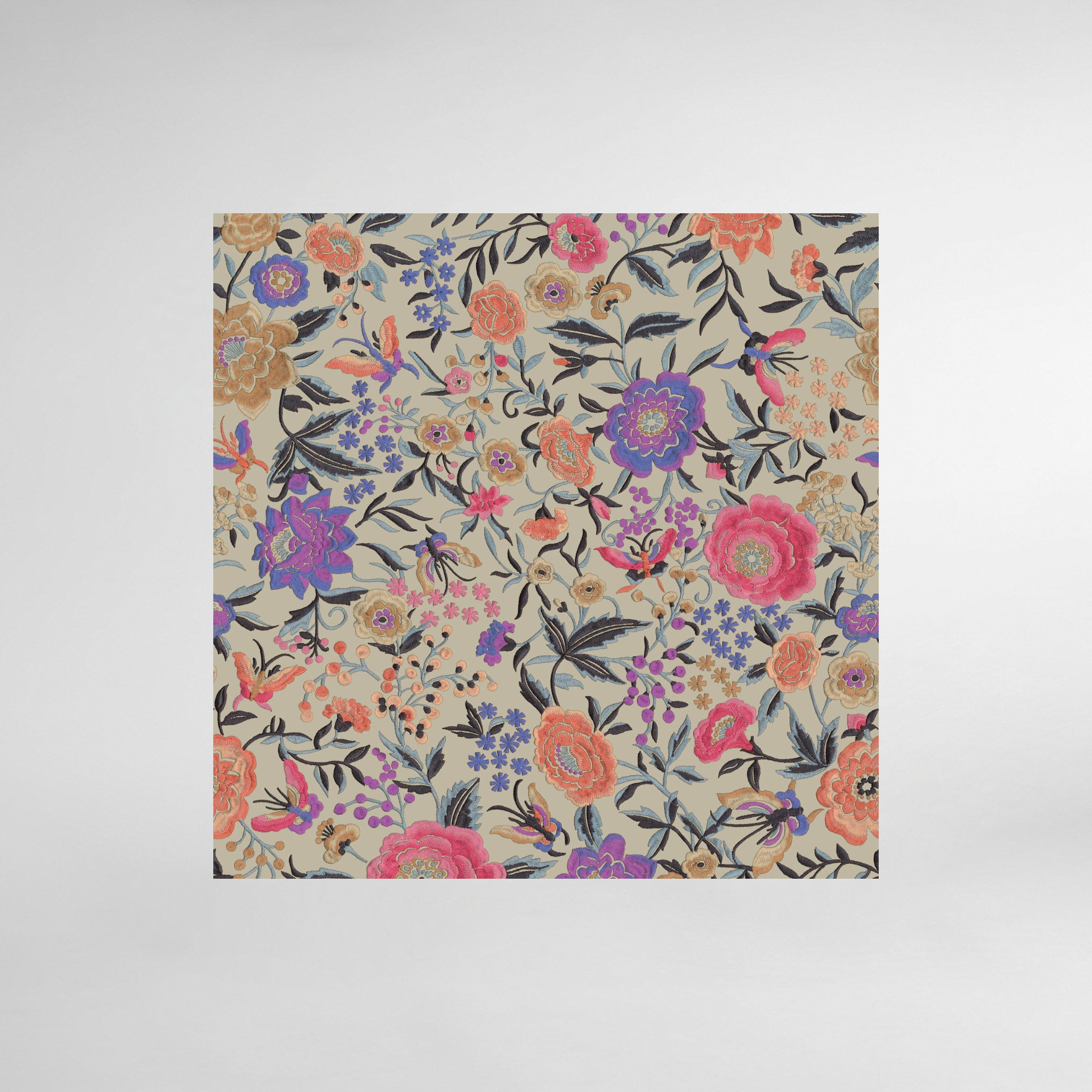 Oriental Garden Luxury Designer Wallpaper by Missoni