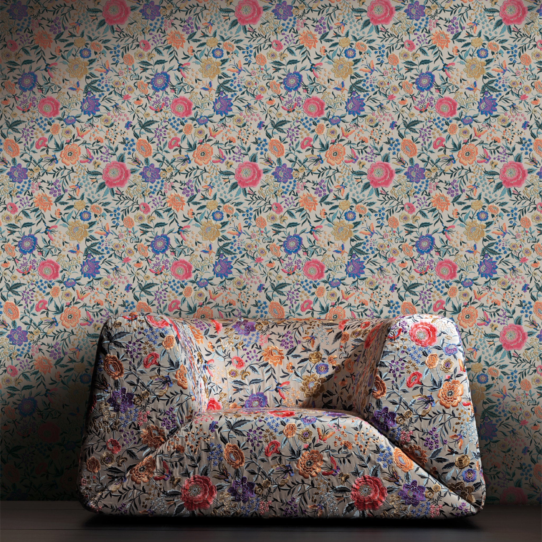Oriental Garden Luxury Designer Wallpaper by Missoni