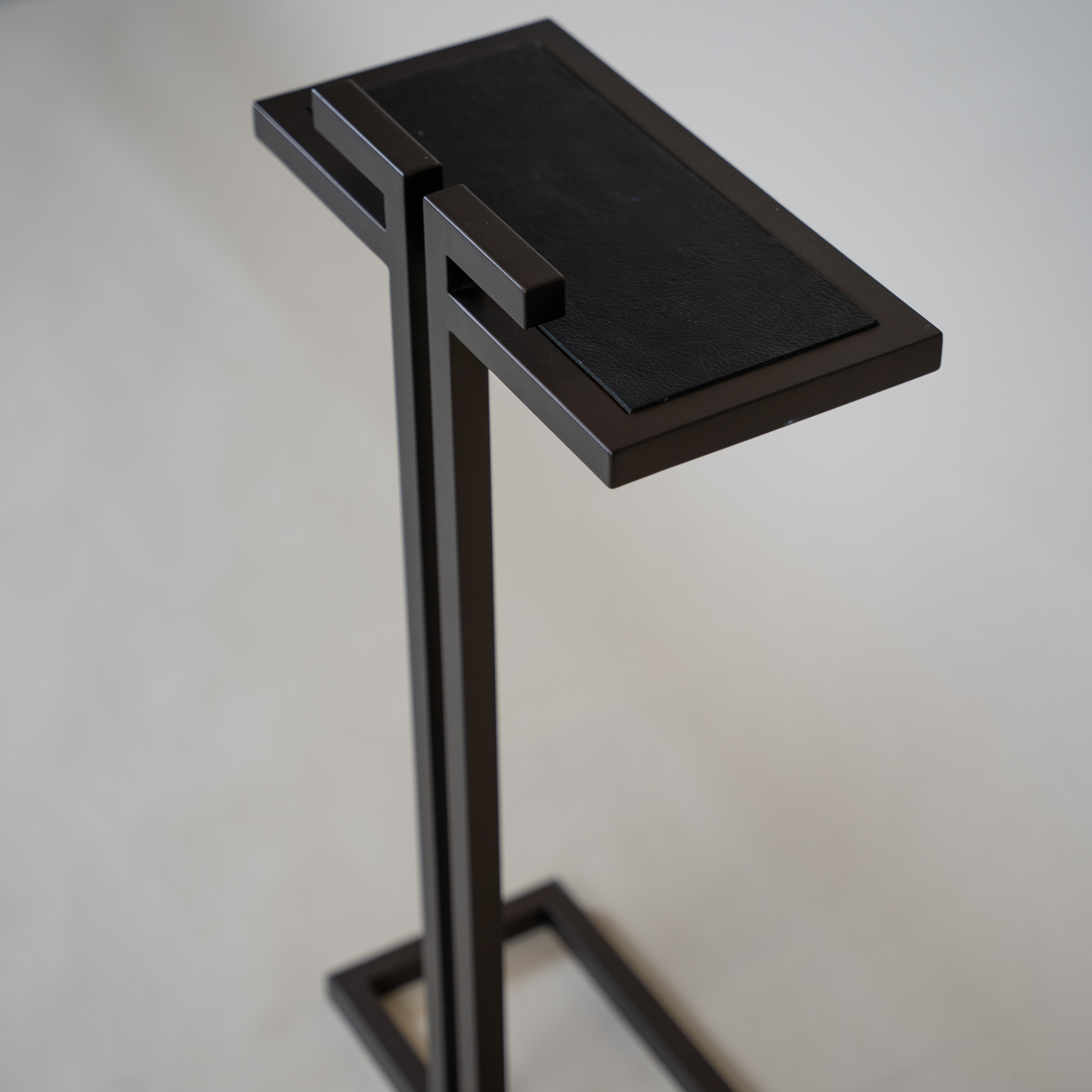 Champagne side table
