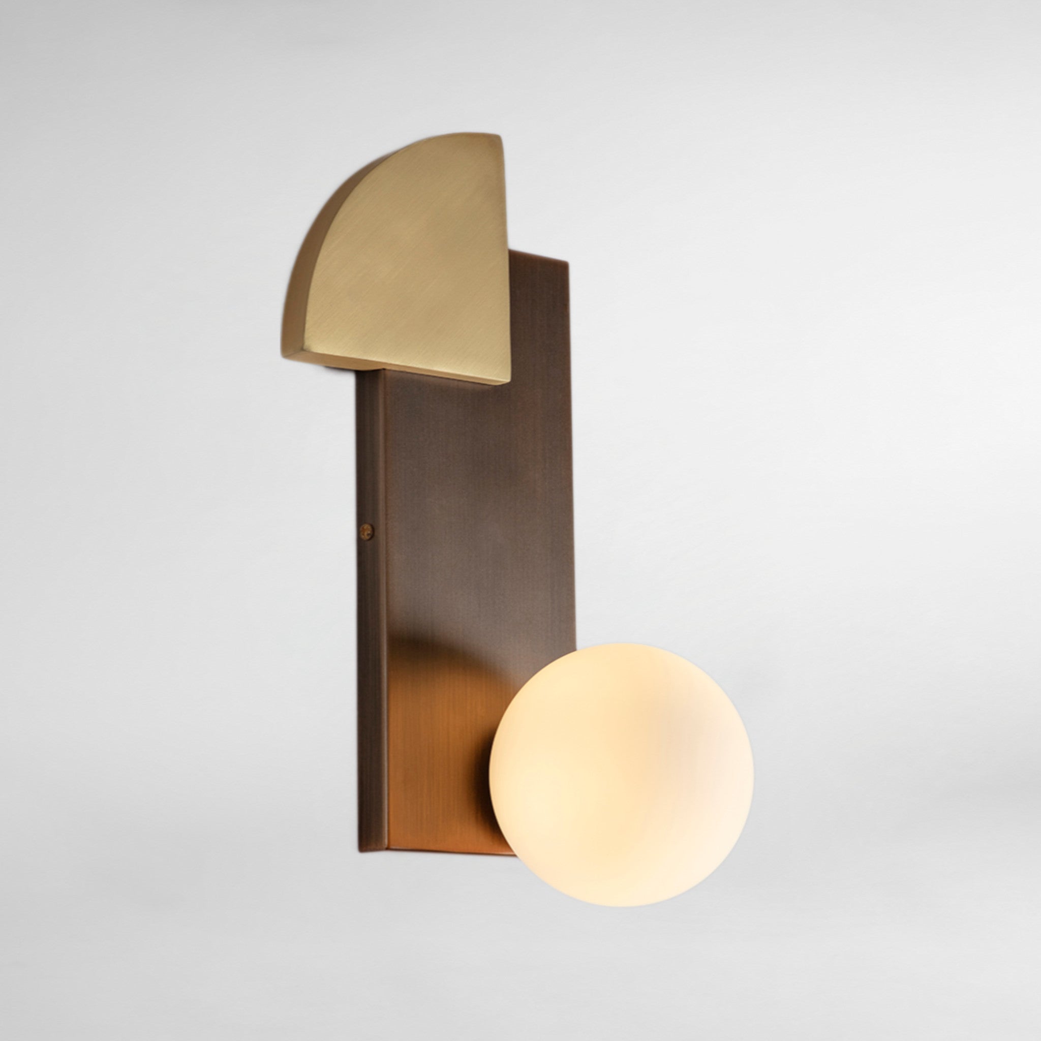 Quadrant and Sphere Luxury Designer Wall Light