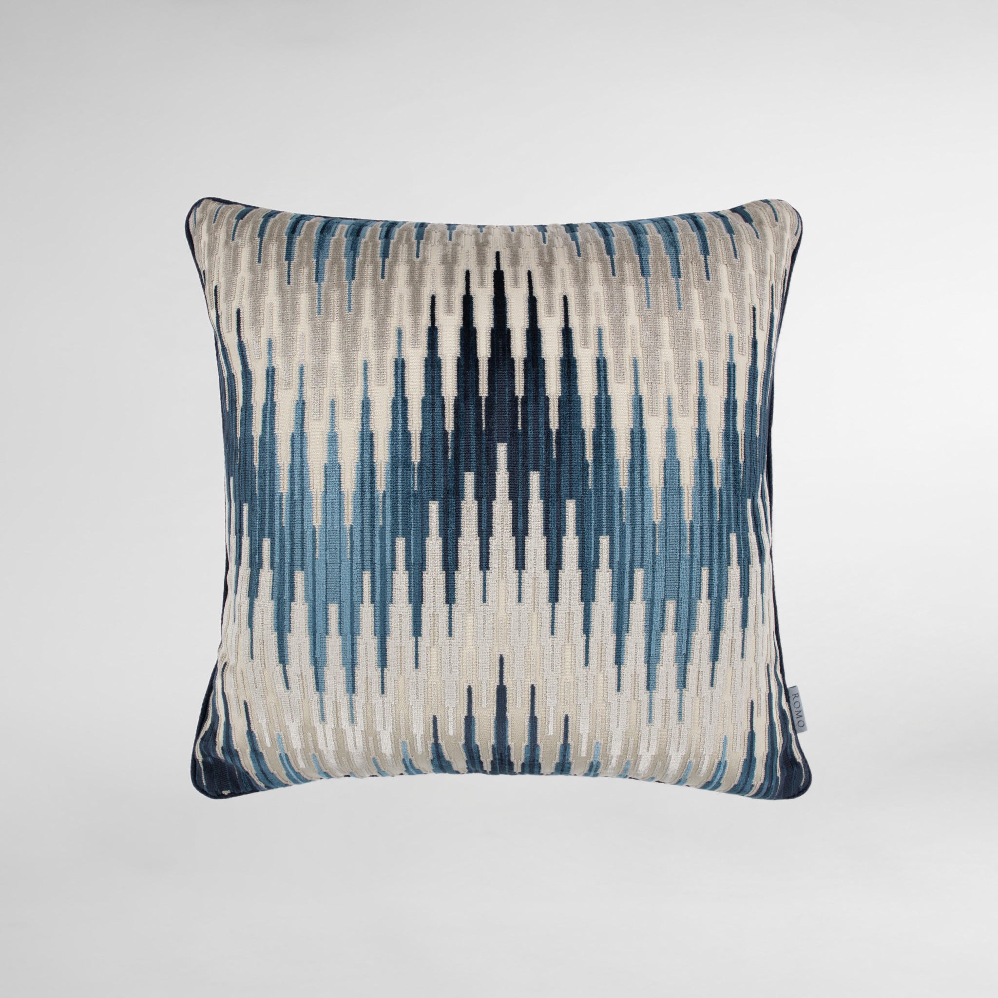 Quintero Indigo Luxury Designer Cushion