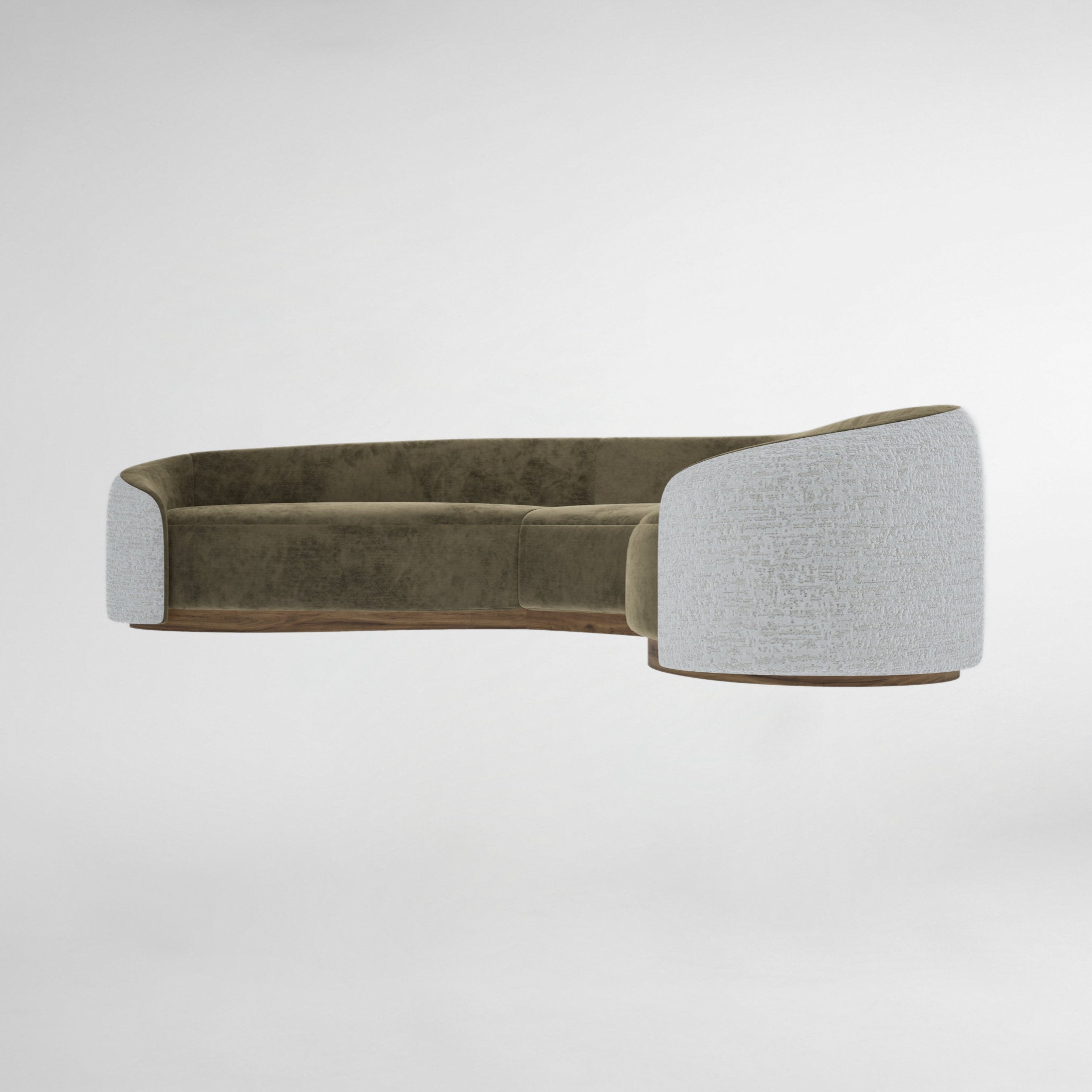 Hug Corner Sofa With Straight Detail - Peter Staunton Design Studio