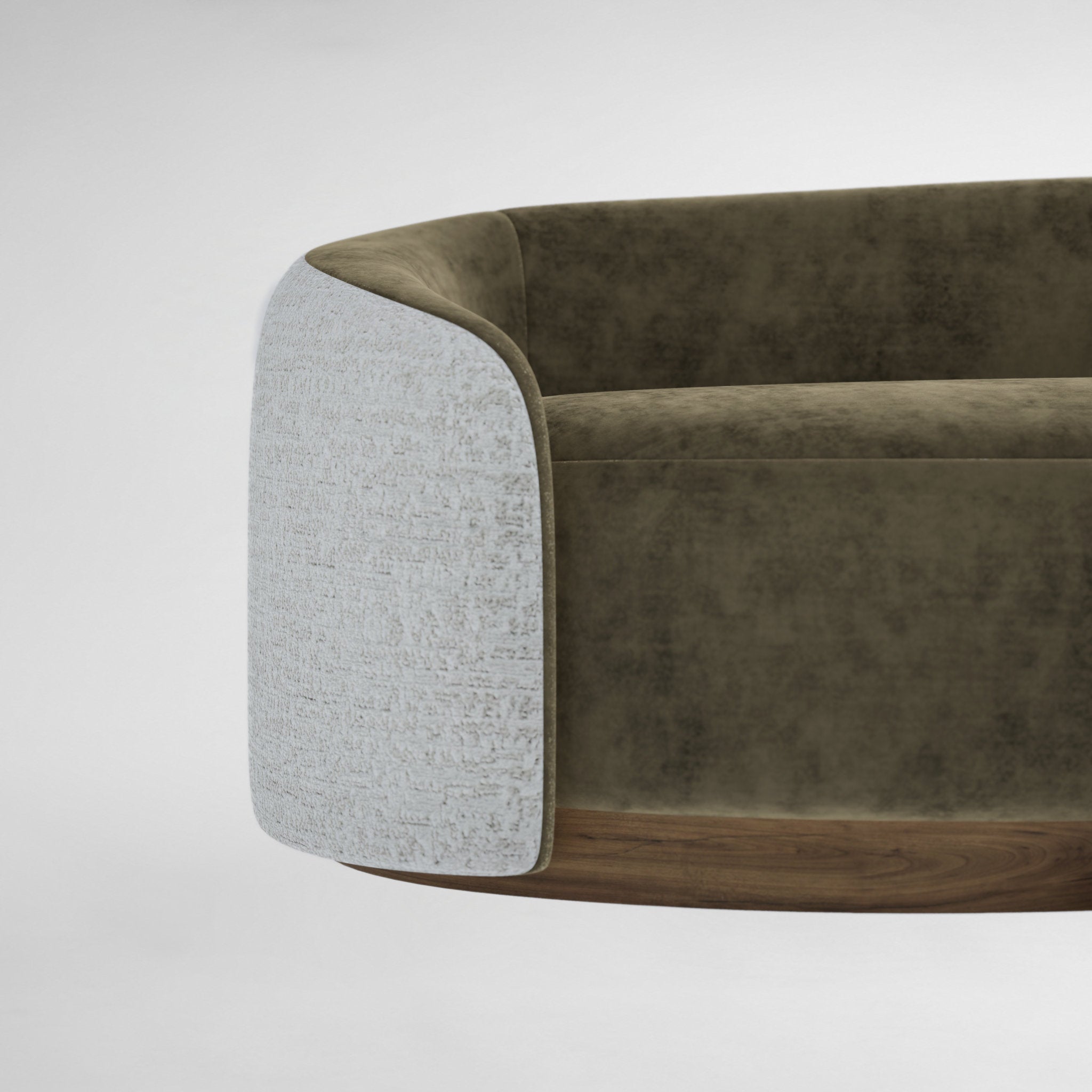 Hug Corner Sofa With Straight Detail - Peter Staunton Design Studio