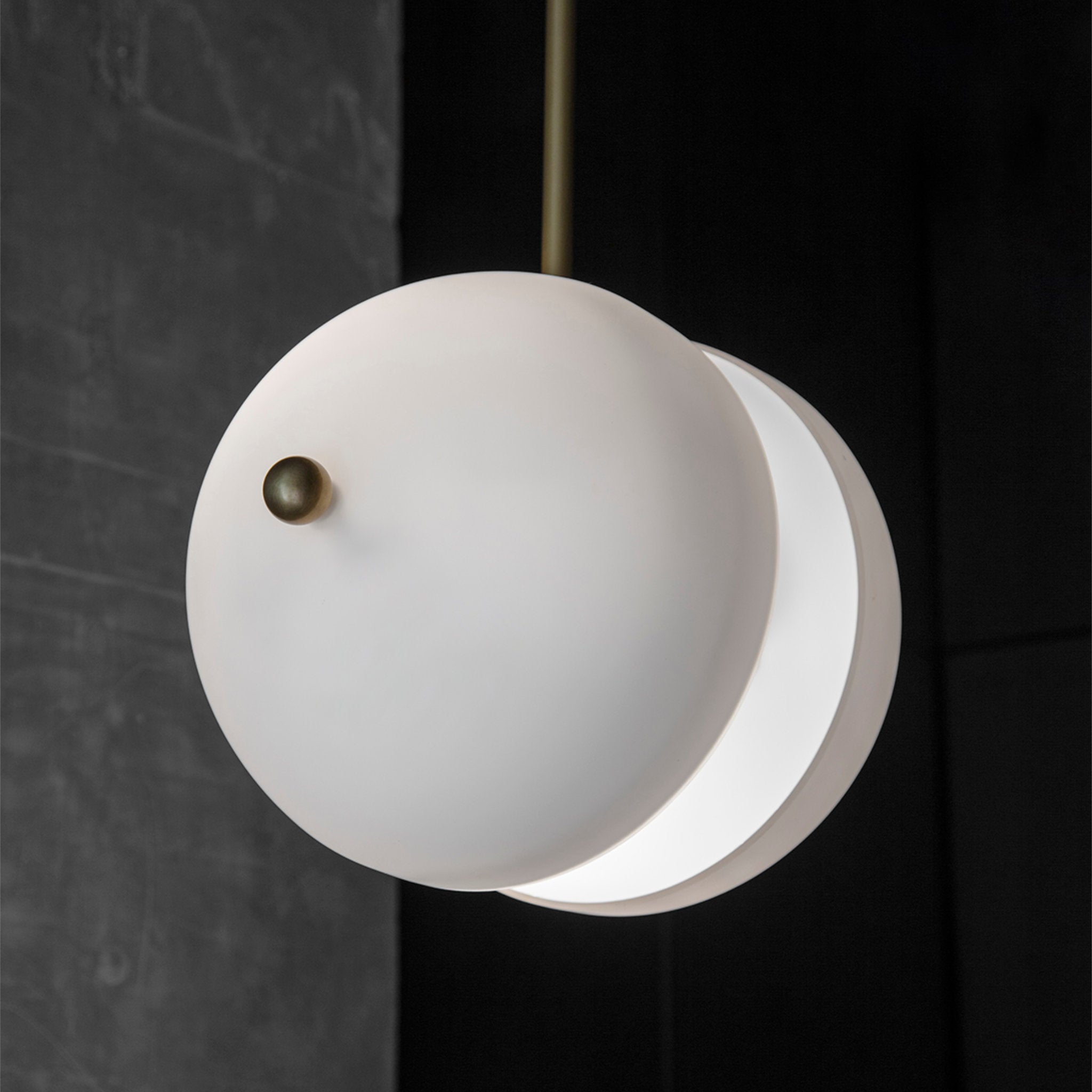 Split Circle Pendant Light