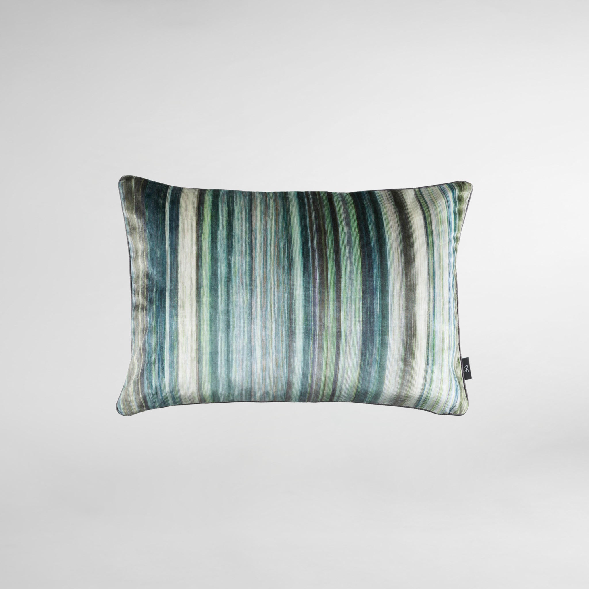 Tomoko Malachite Velvet Luxury Designer Cushion