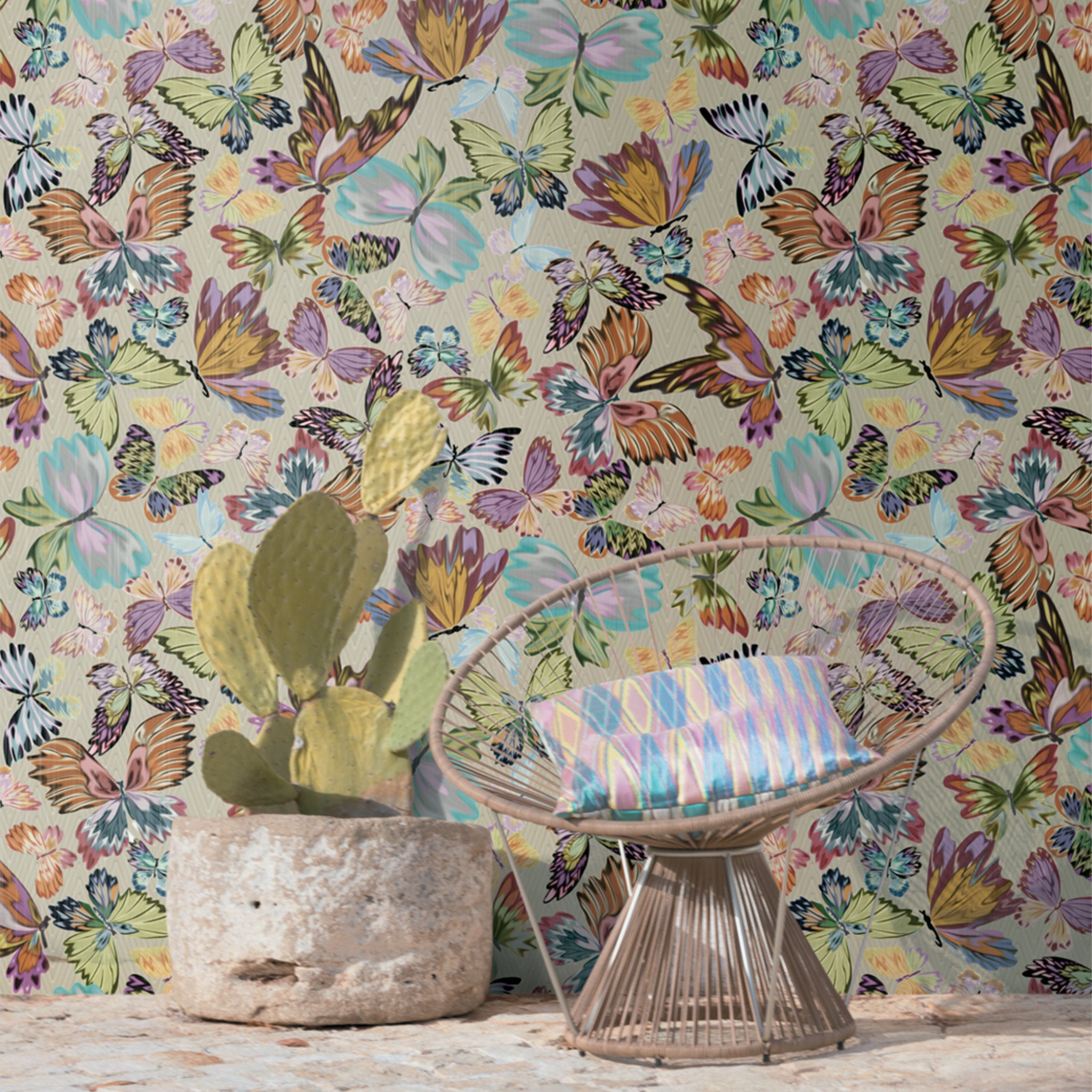 Vanessa Luxury Designer Wallpaper by Missoni