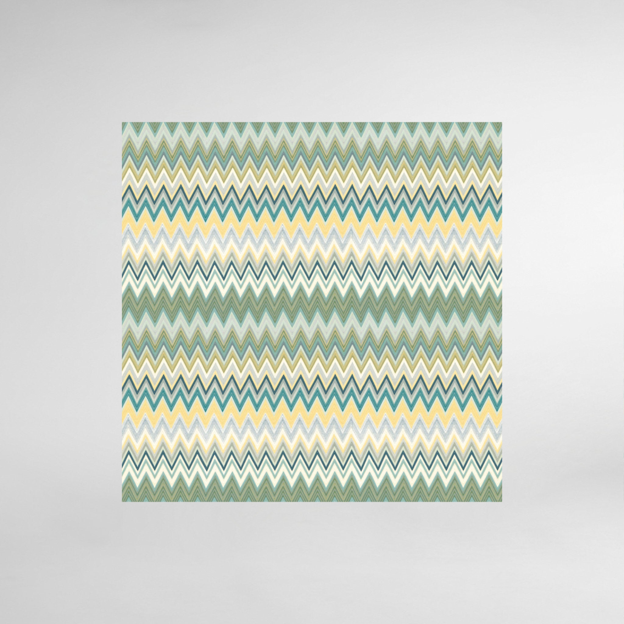 Zig Zag Multicolore Luxury Designer Wallpaper by Missoni