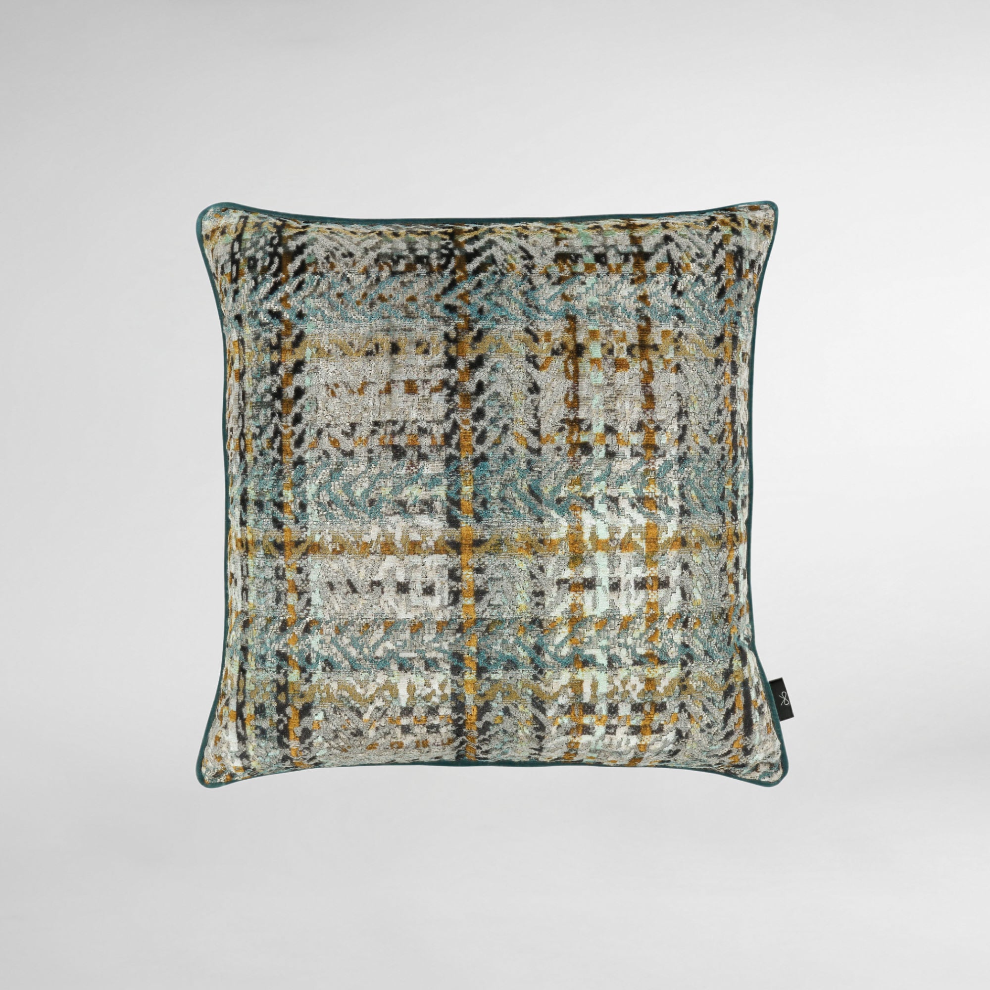 Zurana 55cm Cushion Teal - Peter Staunton Design Studio