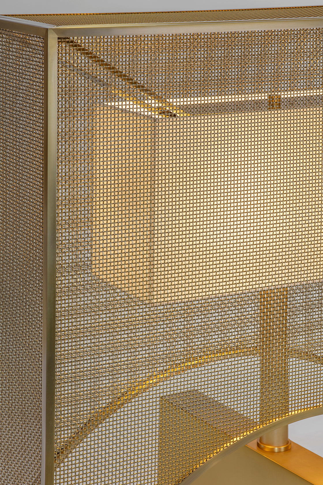 CRESCENT IN SQUARE - TABLE LAMP - Peter Staunton Design Studio