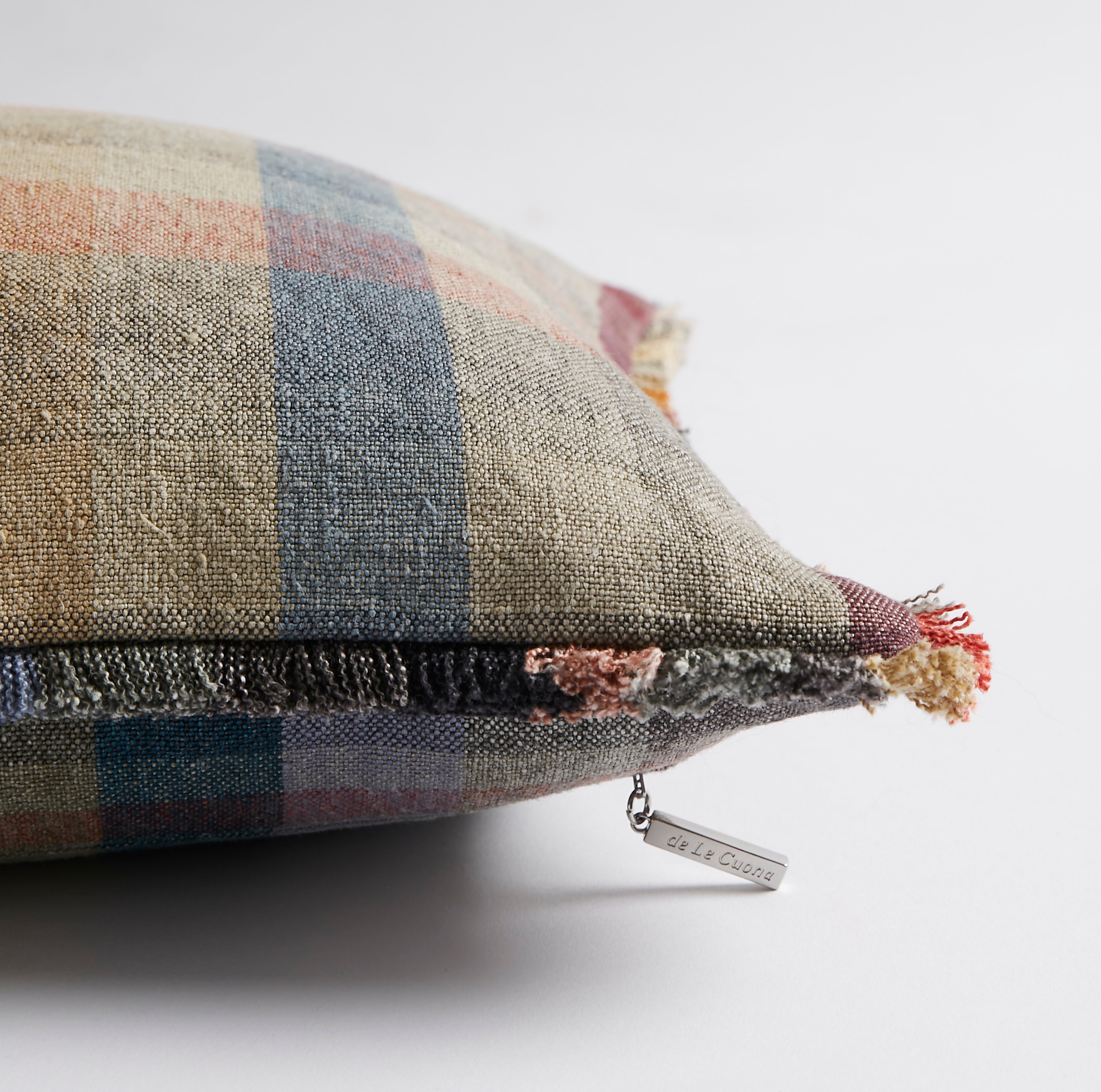 RAGAMUFFIN CUSHION WITH FRINGE - Peter Staunton Design Studio