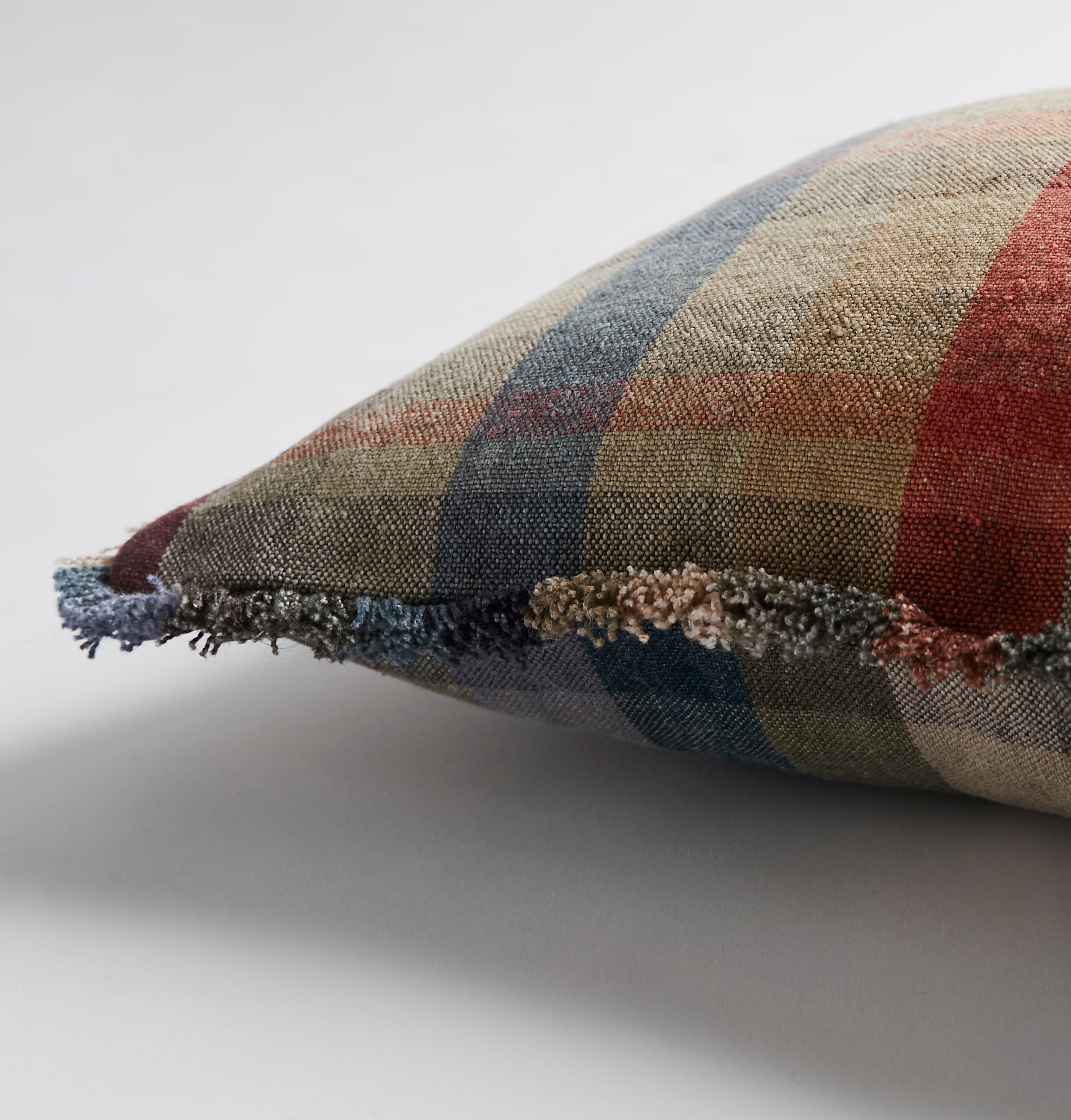 RAGAMUFFIN CUSHION WITH FRINGE - Peter Staunton Design Studio