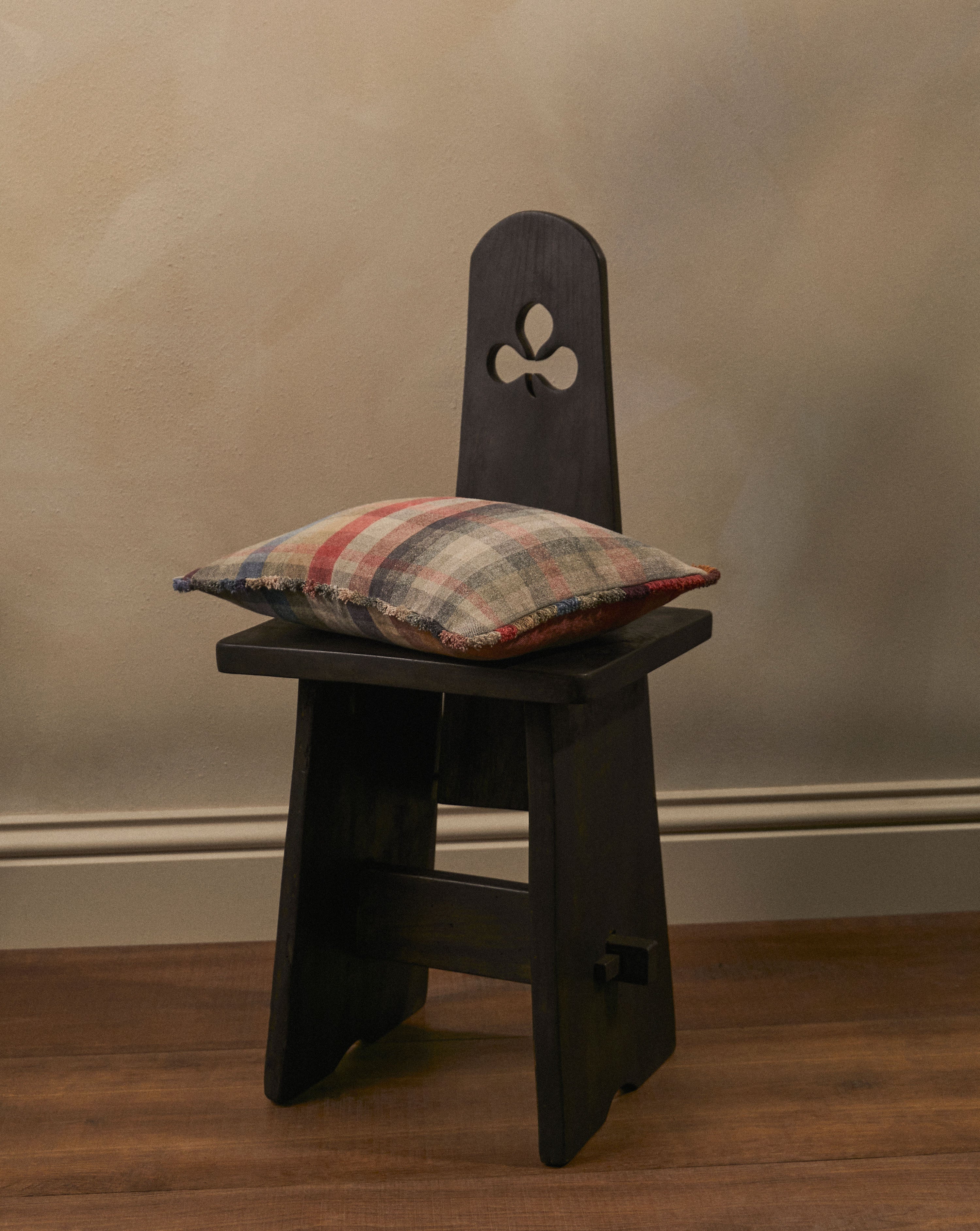 RAGAMUFFIN CUSHION WITH FRINGE - Peter Staunton Design Studio