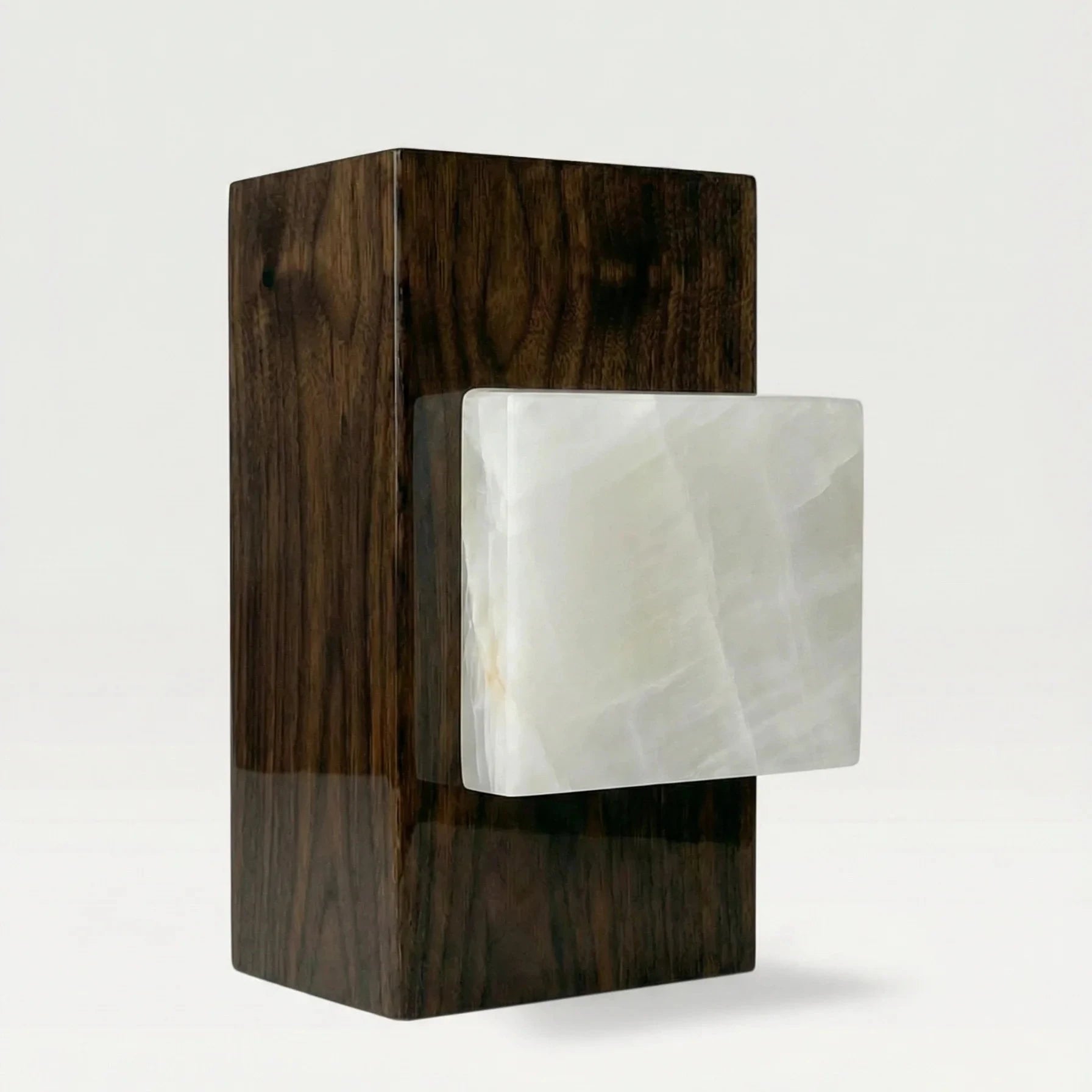 Ella Wood And White Onyx