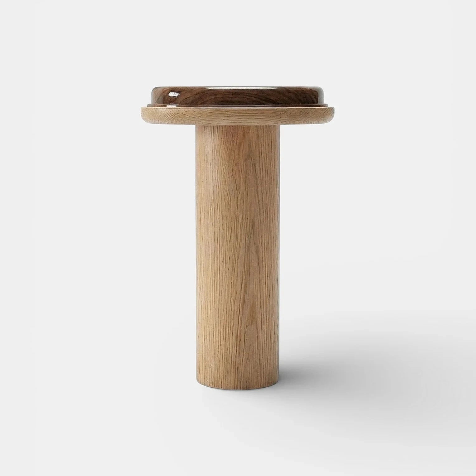 Ida Oak And Wooden Console