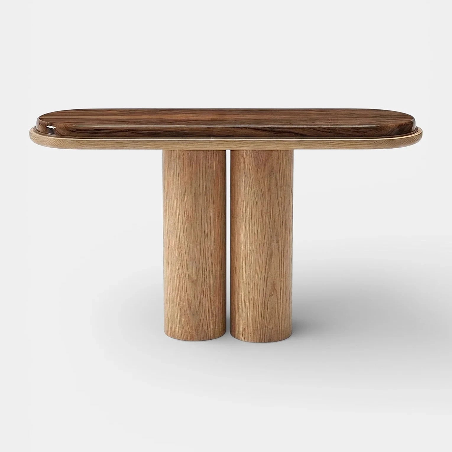 Ida Oak And Wooden Console