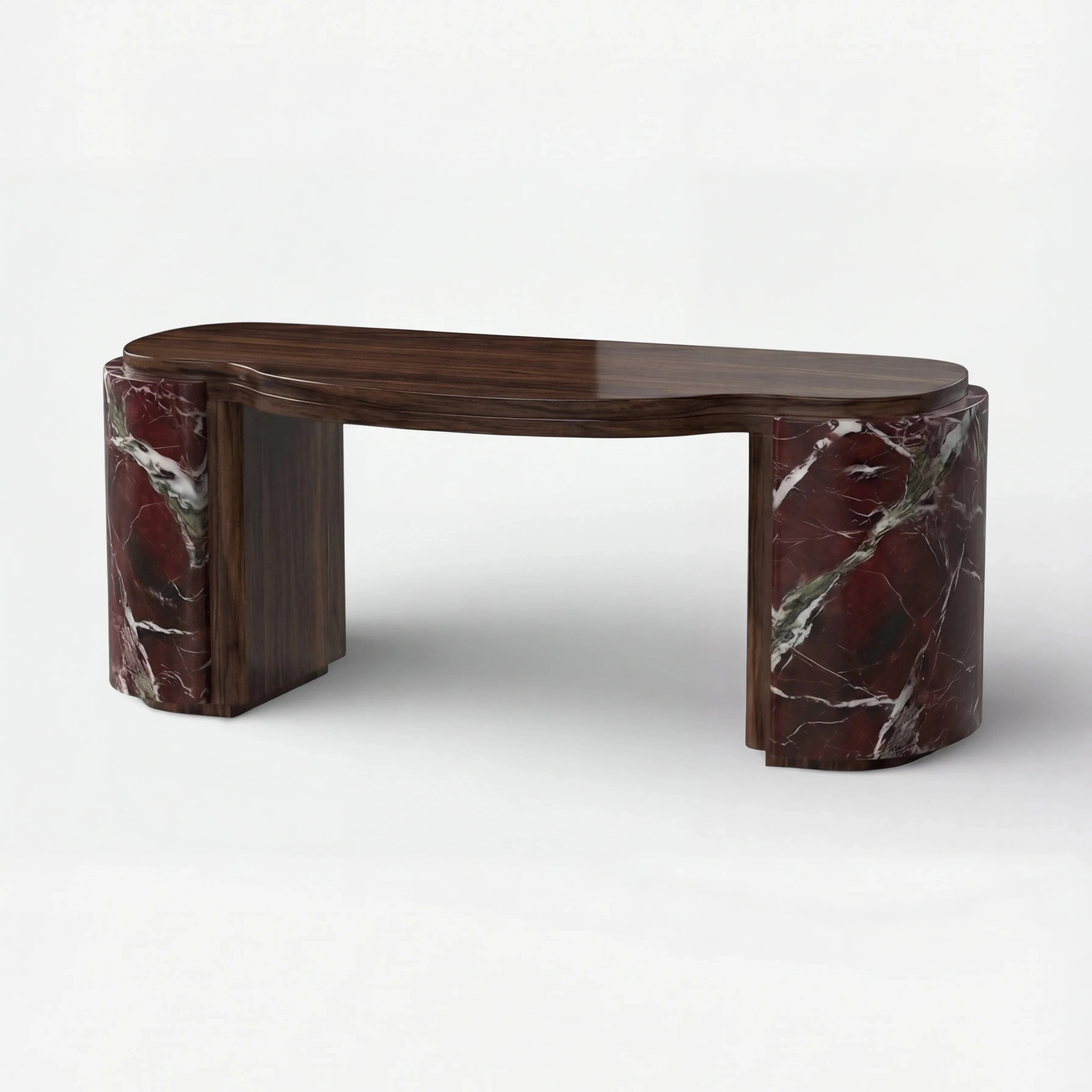 Moka Rosso Levanto And Wood Desk