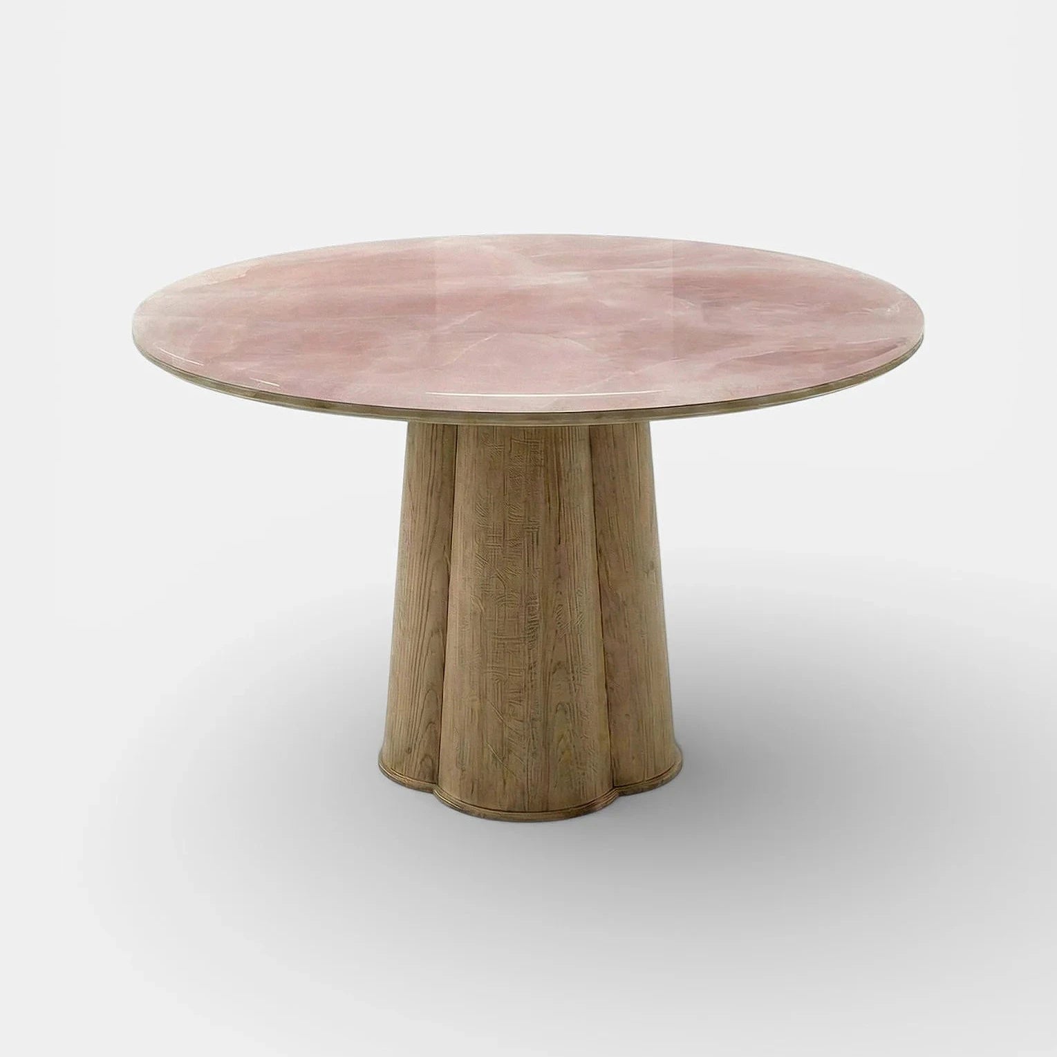 Poli Oak And Pink Onyx