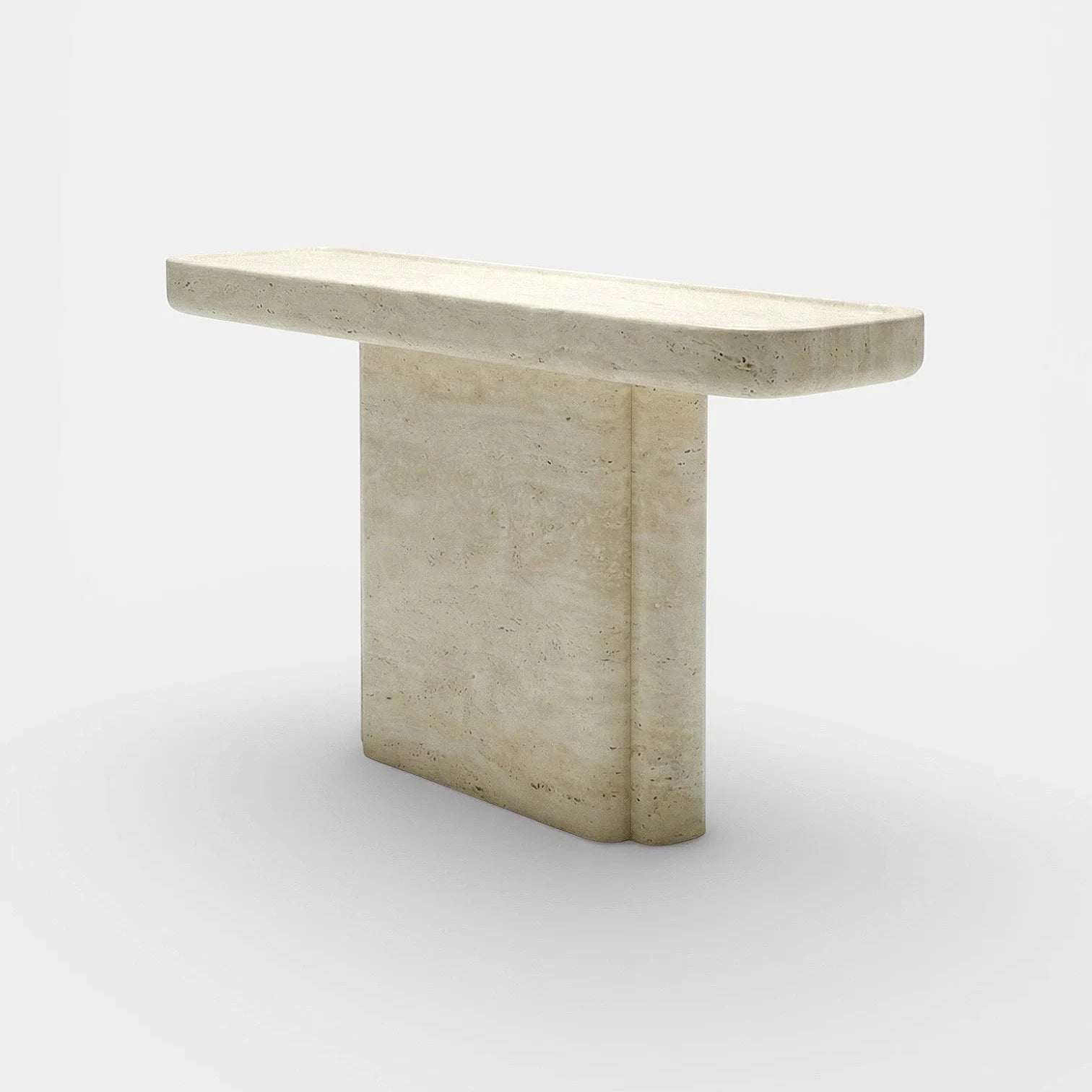Ugo Travertine Console